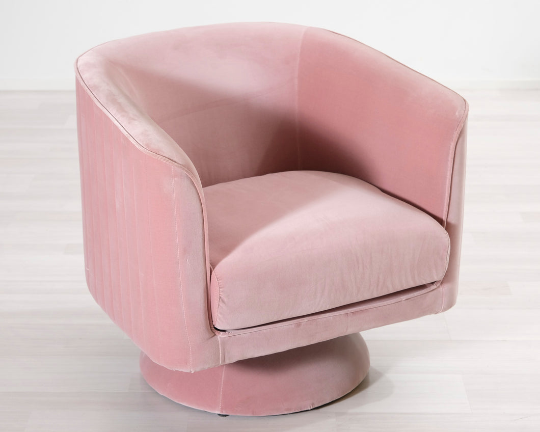 Pyörivä nojatuoli vaaleanpunainen