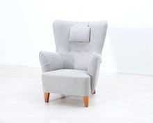 Lataa kuva Galleria-katseluun, Asko Richard nojatuoli harmaa
