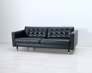 IKEA Landskrona 3-istuttava sohva musta