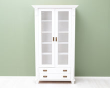 Lataa kuva Galleria-katseluun, Astiakaappi valkoinen
