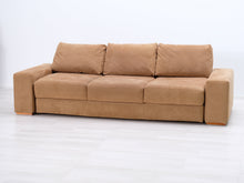 Lataa kuva Galleria-katseluun, Asko 3-istuttava sohva vaaleanruskea
